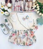 Floral Dress with Bag