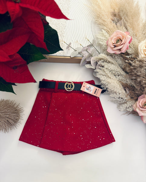 Warm Sparkly Skorts