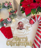 Christmas Velour Top