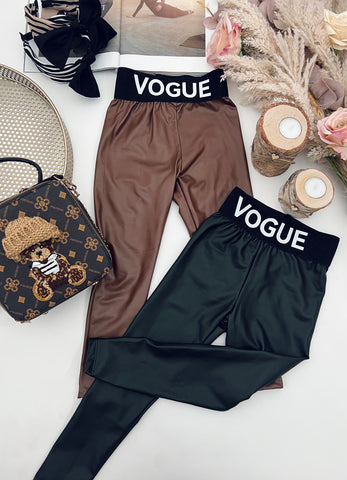 Vogue Eco Leather Leggings