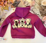 Teddy Zip up Cotton Jacket