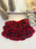 Tartan Tulle Skirt