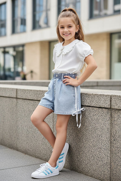 Denim Shorts - mylittlev