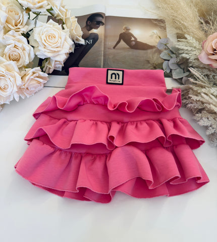 Pink Frill Skirt - mylittlev