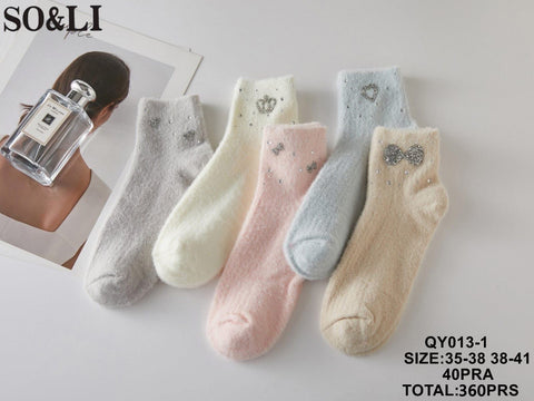 Warm fleece Socks Pack of 5