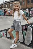 Grey Denim Shorts - mylittlev
