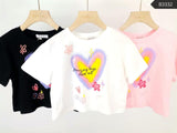 Heart T-Shirt - White