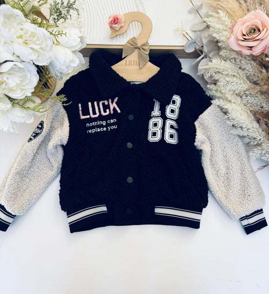 Boucle Bomber Jacket