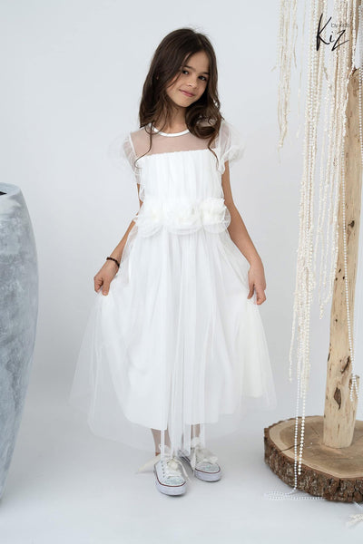 Rose Tulle Dress