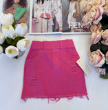Denim Sparkle Skirt