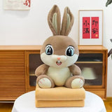 Bunny Plush with Blanket - mylittlev
