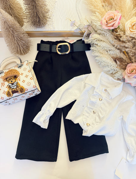 Warm Wide Leg Trousers