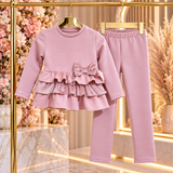 Pink Bow Ruffle Set - mylittlev