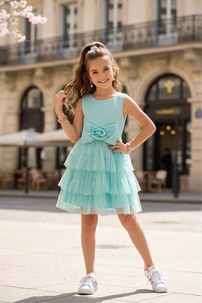 Mint Tulle Dress - mylittlev