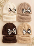Bow Hat & Snood Set