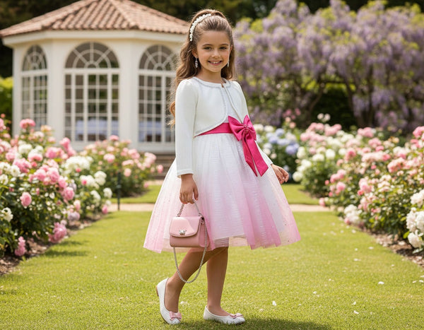 Princess Bow Dress with Bolero - mylittlev