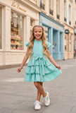 Sweet Frill Dress Pink or Mint - mylittlev