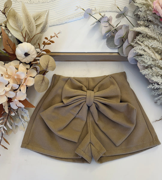 Overisize Bow Shorts