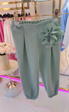 Mint or White Flower Trousers - mylittlev