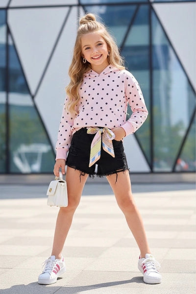 Polka Dot Hoodie - mylittlev