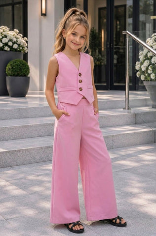 Pink Tailored Set