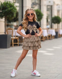 Chic & Checkered Elegant Bow Set - mylittlev