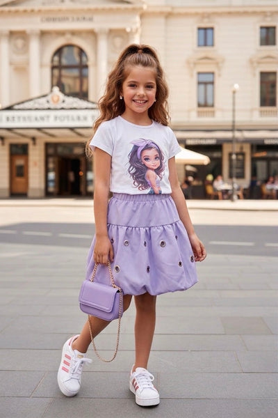 Girl Lilac Outfit - mylittlev
