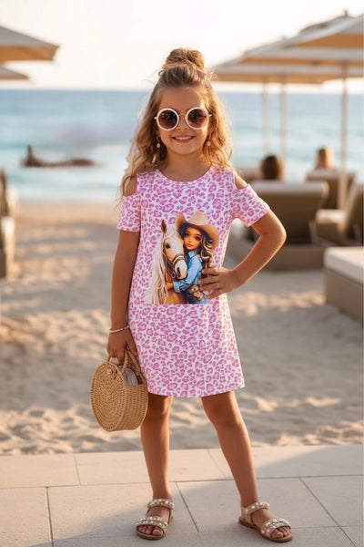 Cowgirl Leopard Dress - mylittlev
