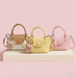 Cute Teddy Bear Charm Bag - mylittlev