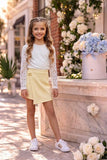 Asymmetrical Sequin Skort - mylittlev