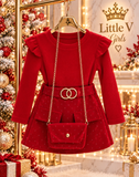 Red Sparkle Dress