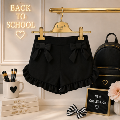 School Bow Shorts - mylittlev
