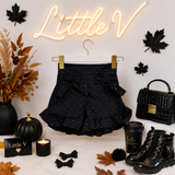 Sequin Bow Shorts