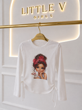 Girl Print Top