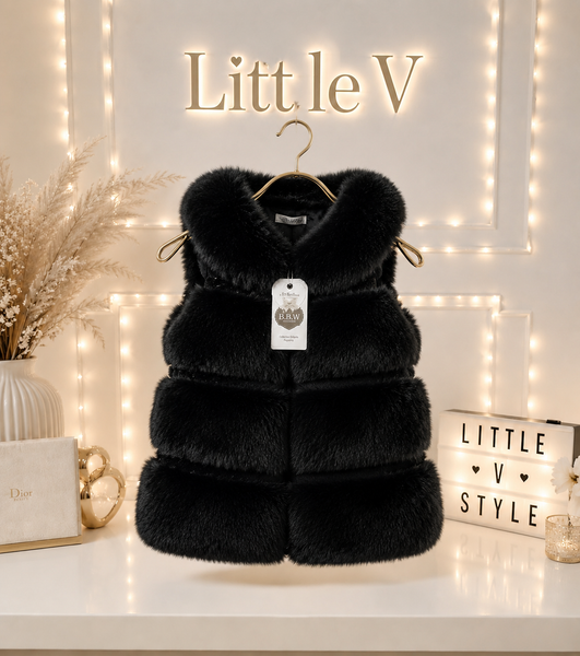 Faux Fur Gilet - mylittlev