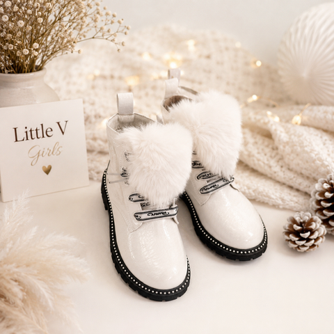 Faux Fur Winter Boots - mylittlev