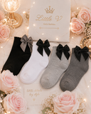 Bow Socks Pack of Three