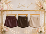 Eco Leather Skorts