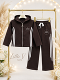 Chocolate Luxe Tracksuit