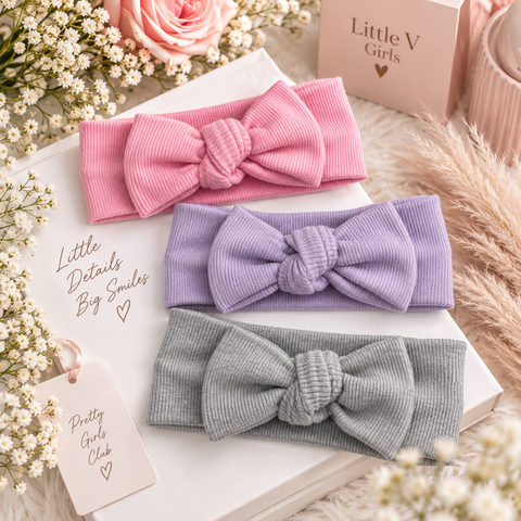 Cotton Bow Headband - mylittlev