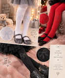 Silver Bow Tights