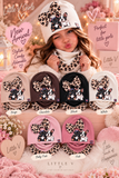 Leopard Puppy Beanie & Snood Set