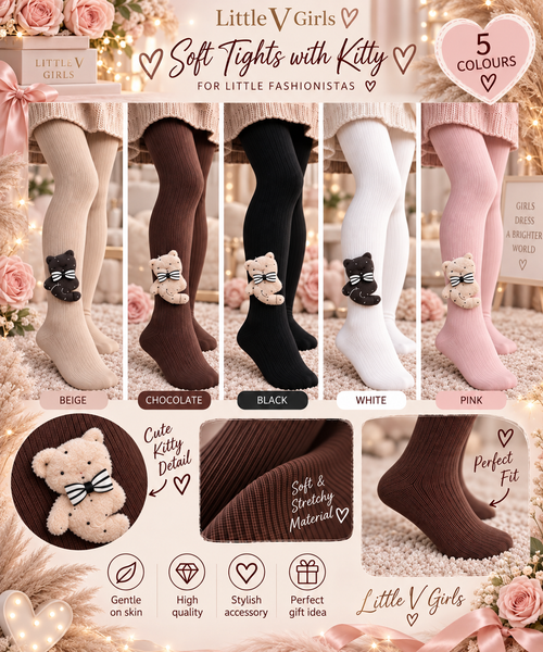Kitty Cotton Tights