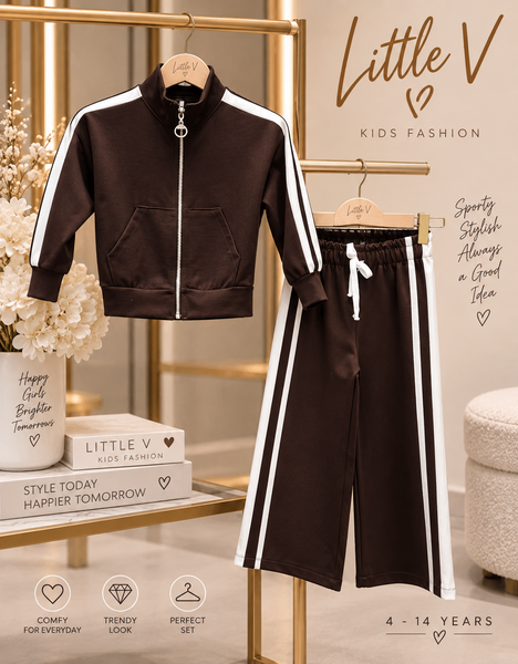 Chocolate Cotton Tracksuit