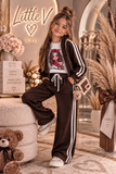 Chocolate Cotton Tracksuit - mylittlev