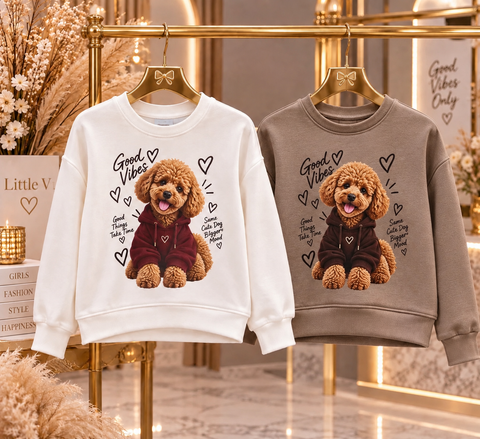 Good Vibes Teddy Sweatshirt