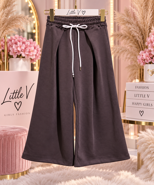 Wide Leg Chocolate Trousers