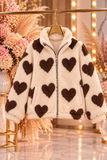 Heart Teddy Coat - mylittlev