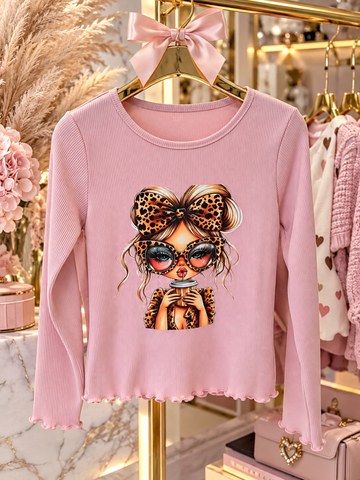 Leopard Glam Top