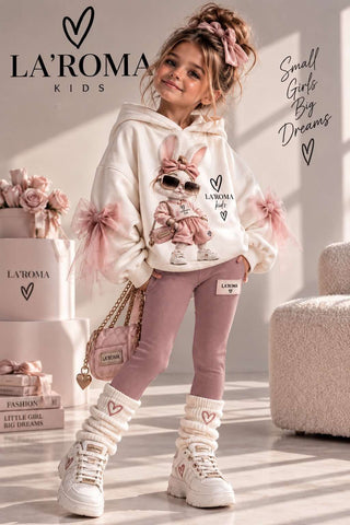 Pink Bunny Dreams Hoodie